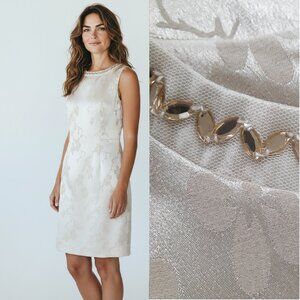 Vtg Y2K satin midi dress - Karin Stevens brand